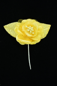 Yellow Open Rose  (Lot of 12) SALE ITEM